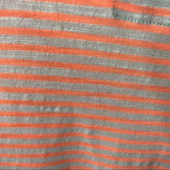 Anthropologie Postmark Striped Tiered Tee Size MED - Picture 6 of 6